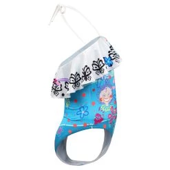 NewCossky New Arrivals Kids Children Encanto Mirabel Original Design Swimsuit Cosplay Costume Jumpsuit Swimwear Outfits