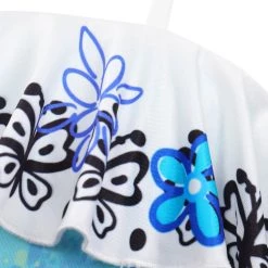 NewCossky New Arrivals Kids Children Encanto Mirabel Original Design Swimsuit Cosplay Costume Jumpsuit Swimwear Outfits