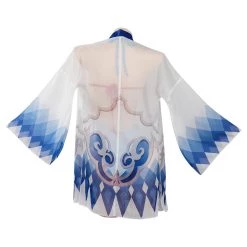 NewCosplay Genshin Impact Ganyu Swimsuit Cosplay Costume Jumpsuit Cloak Outfits