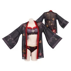 New Cosplaysky Genshin Impact Hutao Original Design Swimsuit Cosplay Costume-cossky® New Arrivals