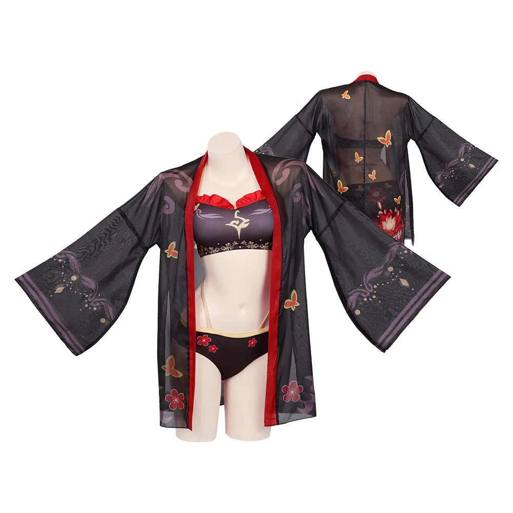 New Cosplaysky Genshin Impact Hutao Original Design Swimsuit Cosplay Costume-cossky® New Arrivals 3 New Cosplaysky Genshin Impact Hutao Original Design Swimsuit Cosplay Costume-cossky® New Arrivals
