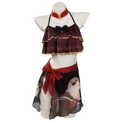 Cossky Genshin Impact Hutao Swimsuit Cosplay Costume Outfits Halloween Carnival Suit