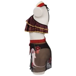 Cossky Genshin Impact Hutao Swimsuit Cosplay Costume Outfits Halloween Carnival Suit