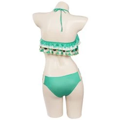 CosplaySky Genshin Impact Venti Cosplay Costume Bikini Top Shorts Swimsuit Outfits New Arrivals