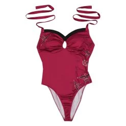 Evil Castle 5 Ada Wong Original Design Cosplay Costume Swimsuit Outfits-cossky® New Arrivals