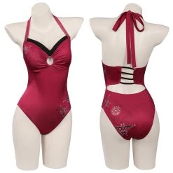 Evil Castle 5 Ada Wong Original Design Cosplay Costume Swimsuit Outfits-cossky® New Arrivals