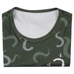 The Batman Riddler Original Design Cosplay Costumes Short Sleeve T-shirt -cossky® New Arrivals