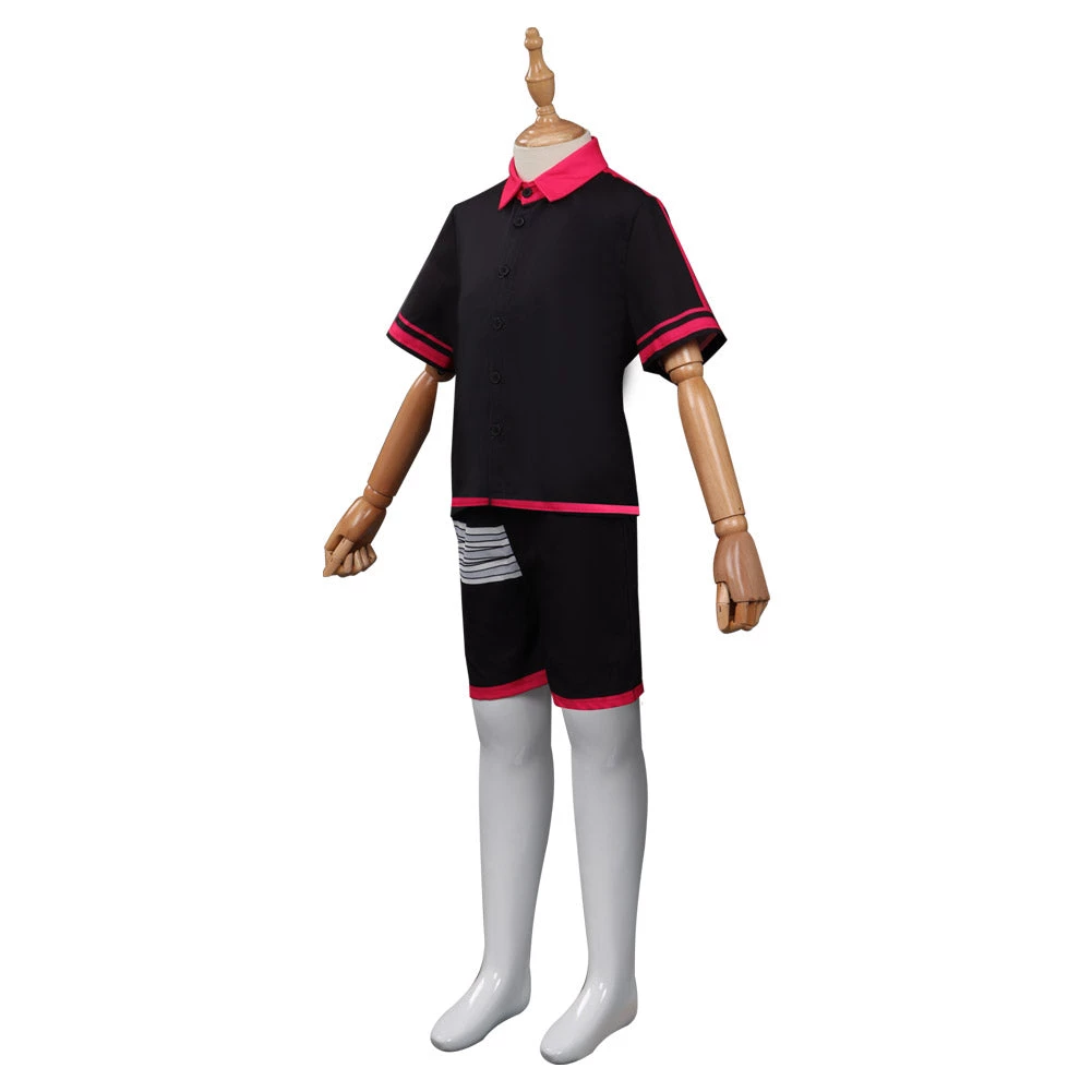 CosplaySky New Arrivals Kids Children Anime BORUTO Cosplay Costume Summer T-shirt Shorts Swimsuit 5 CosplaySky New Arrivals Kids Children Anime BORUTO Cosplay Costume Summer T-shirt Shorts Swimsuit