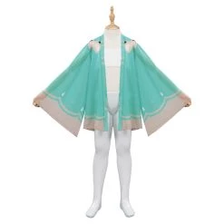 INSWEAR Kids Gilrs Genshin Impact Venti Swimsuit Cosplay Costume 13 INSWEAR Kids Gilrs Genshin Impact Venti Swimsuit Cosplay Costume
