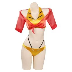 NewCosplay Anime Cowboy Bebop Faye Valentine Original Design Swimsuit Cosplay Costume-cossky®