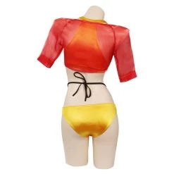 NewCosplay Anime Cowboy Bebop Faye Valentine Original Design Swimsuit Cosplay Costume-cossky®