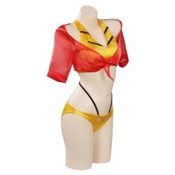NewCosplay Anime Cowboy Bebop Faye Valentine Original Design Swimsuit Cosplay Costume-cossky®