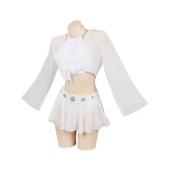 Fandombuy Star Wars: Princess Leia Original Design Cosplay Costume Swimsuit Skirt Cloak Outfits-cossky® New Arrivals