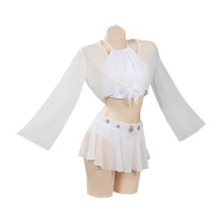 Fandombuy Star Wars: Princess Leia Original Design Cosplay Costume Swimsuit Skirt Cloak Outfits-cossky® New Arrivals