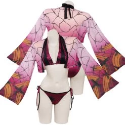 Cosplaygift Demon Slayer:Kimetsu No Yaiba Original Design Daki Cloak Swimsuit Cosplay Costume