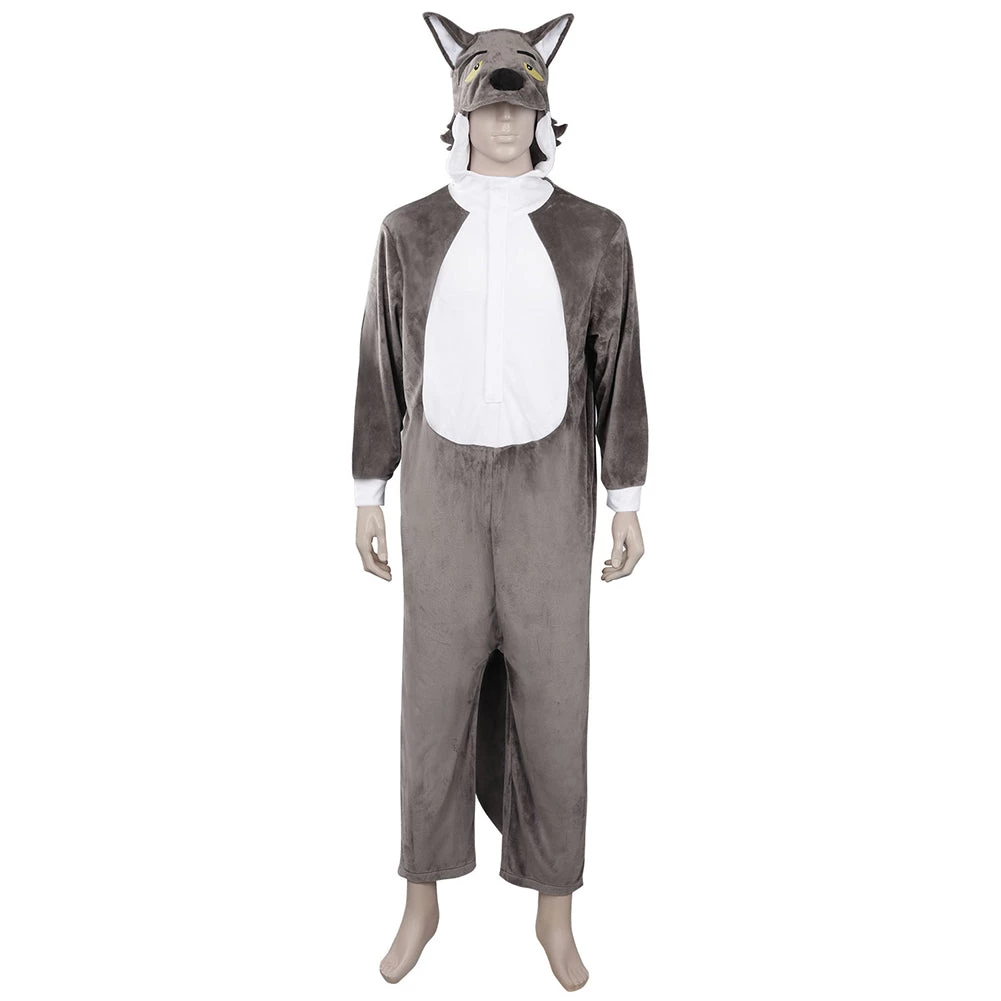 NewCosplay New Arrivals The Bad Guys Wolf Cosplay Costume Sleepwear Jumpsuit Pajamas 4 NewCosplay New Arrivals The Bad Guys Wolf Cosplay Costume Sleepwear Jumpsuit Pajamas