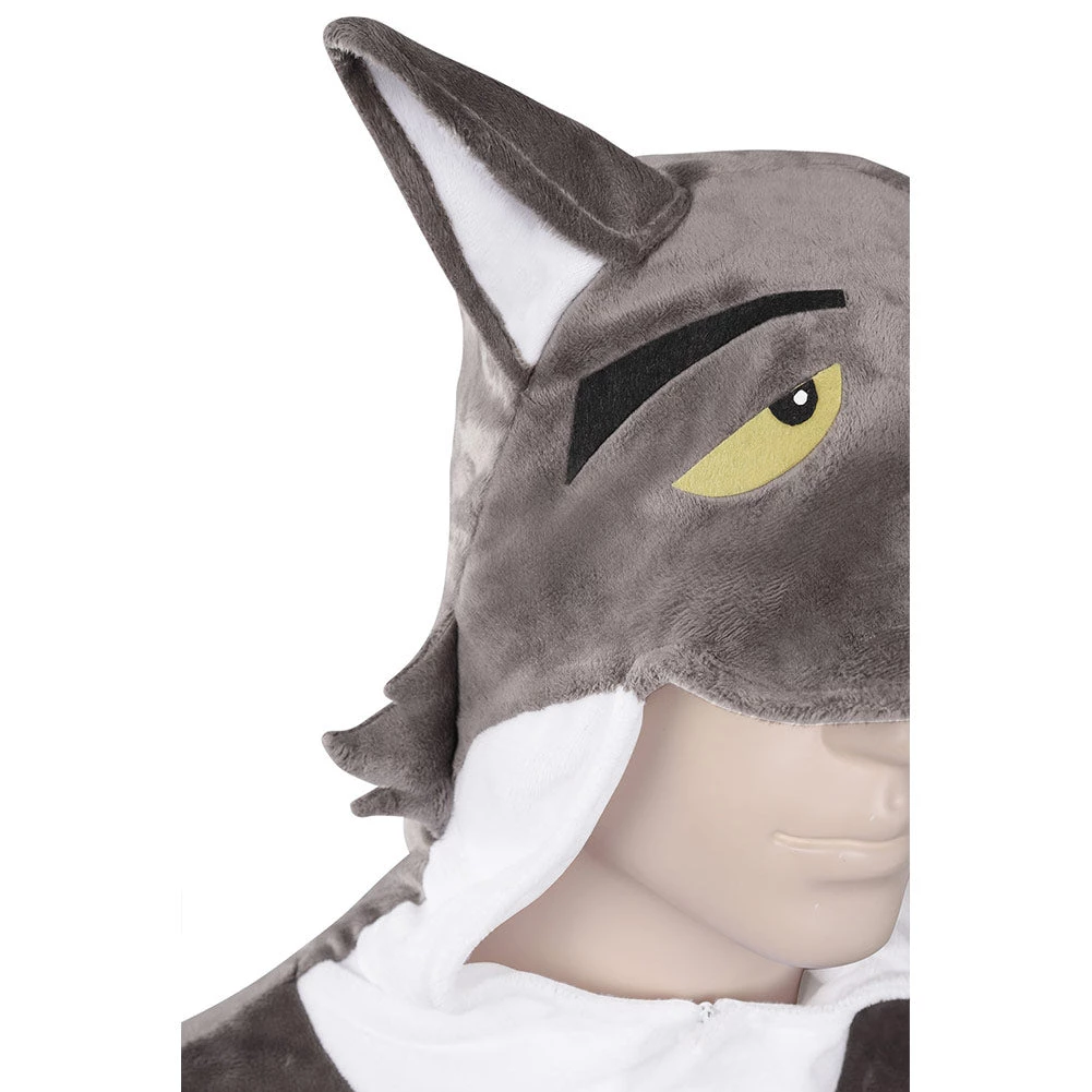NewCosplay New Arrivals The Bad Guys Wolf Cosplay Costume Sleepwear Jumpsuit Pajamas 9 NewCosplay New Arrivals The Bad Guys Wolf Cosplay Costume Sleepwear Jumpsuit Pajamas