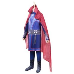 Cossky Kids Children Doctor Strange In The Multiverse Of Madness - Doctor Strange Cosplay Costume Jumpsuit Cloak
