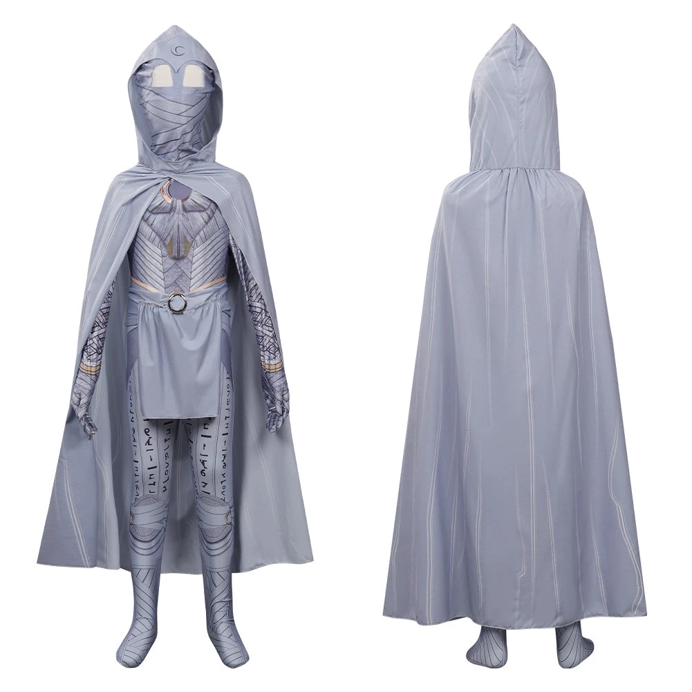 Fansholiday Kids Children Moon Knight Marc Spector Cosplay Costume Jumpsuit Cloak Outfits Halloween Carnival Suit 3 Fansholiday Kids Children Moon Knight Marc Spector Cosplay Costume Jumpsuit Cloak Outfits Halloween Carnival Suit