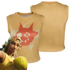 CosplaySky Valorant Raze Cosplay Costume T-shirt Hat Cap Outfits Halloween Carnival Suit New Arrivals