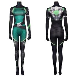 Fandomsky VALORANT Viper Cosplay Costume Jumpsuit Outfits Halloween Carnival Suit New Arrivals