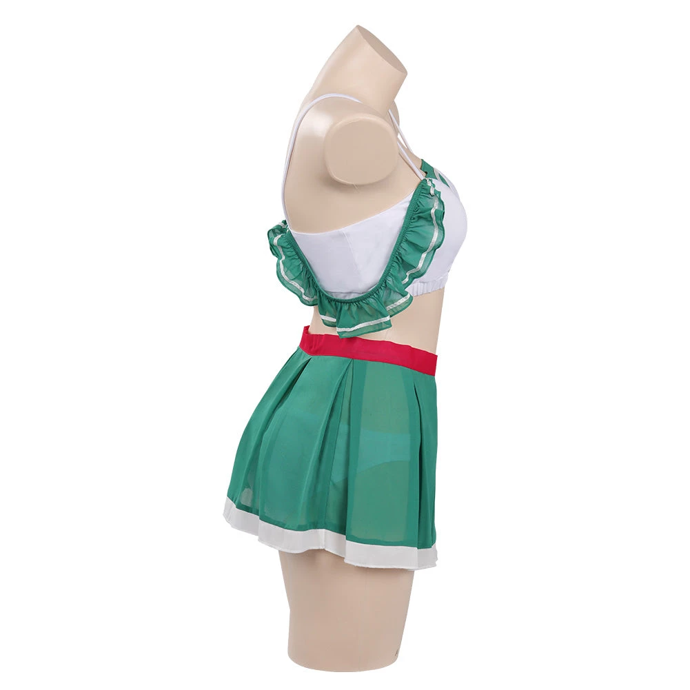 New Cosplaysky Inu Yasha Kagome Higurashi Original Design Swimsuit Cosplay Costume Bikini Top Skirt Outfits New Arrivals 9 New Cosplaysky Inu Yasha Kagome Higurashi Original Design Swimsuit Cosplay Costume Bikini Top Skirt Outfits New Arrivals