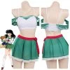 New Cosplaysky Inu Yasha Kagome Higurashi Original Design Swimsuit Cosplay Costume Bikini Top Skirt Outfits New Arrivals