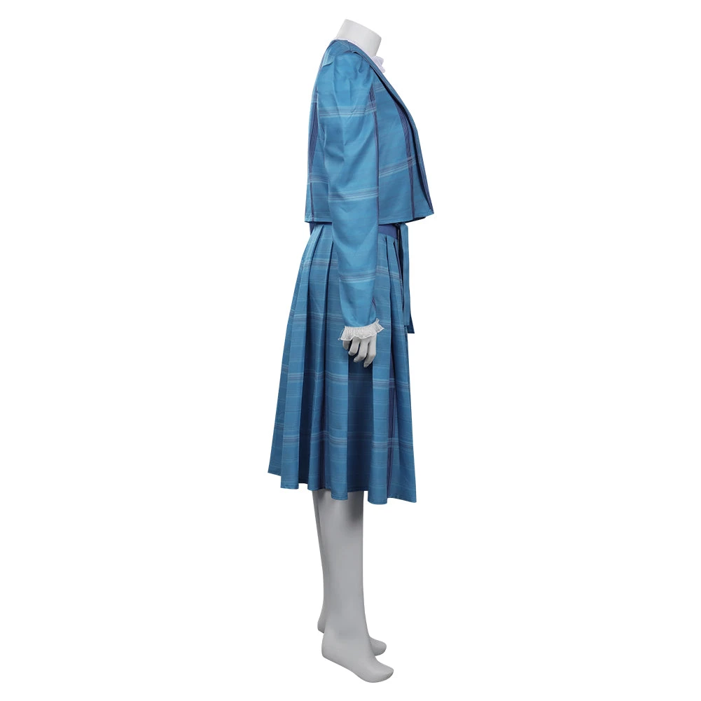 Fansholiday New Arrivals Stranger Things Season 4 (2022) Nancy Wheeler Retro Dress Cosplay Costume Outfits Halloween Carnival Suit 9 Fansholiday New Arrivals Stranger Things Season 4 (2022) Nancy Wheeler Retro Dress Cosplay Costume Outfits Halloween Carnival Suit