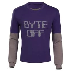 NewCossky Stranger Things 4 (2022) Dustin Henderson Long Sleeve T-Shirt Cosplay Costume