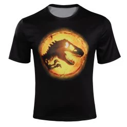 Cossky New Arrivals Jurassic World: Dominion (2022) Original Design Cosplay Short Sleeve T-shirt