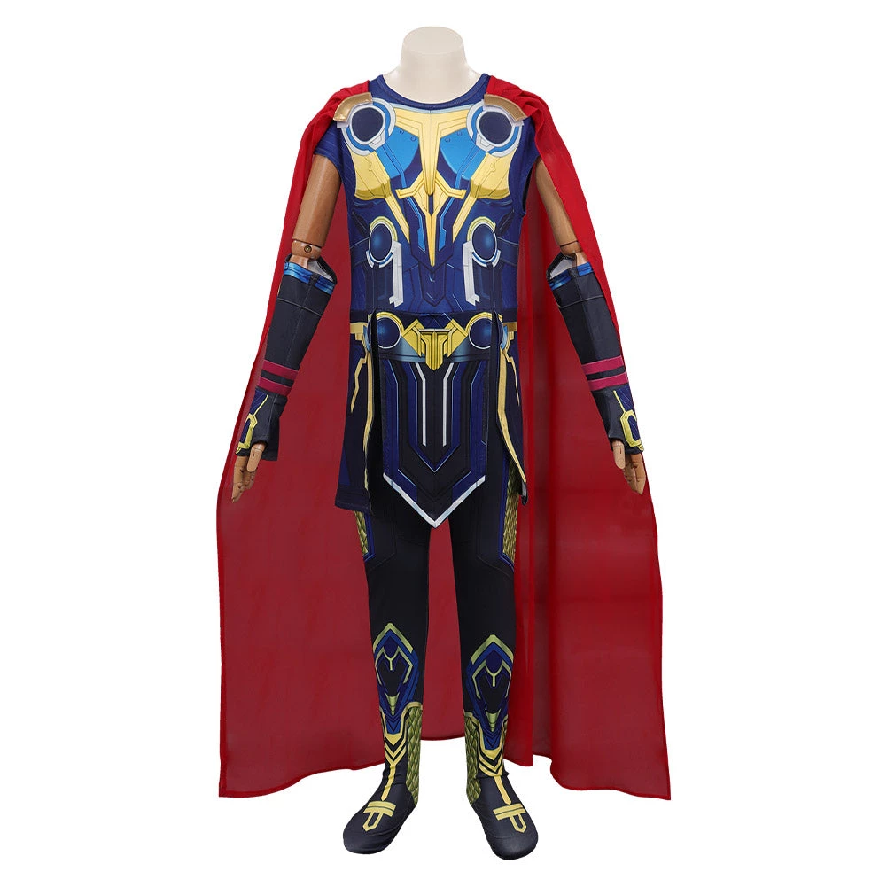 Fandomsky Kids Children Thor: Love And Thunder (2022) Thor Cosplay Costume Jumpsuit Cloak Outfits New Arrivals 4 Fandomsky Kids Children Thor: Love And Thunder (2022) Thor Cosplay Costume Jumpsuit Cloak Outfits New Arrivals