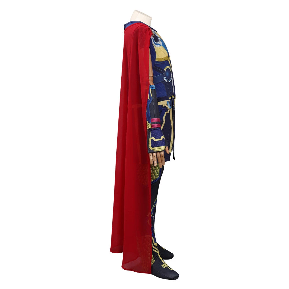 Fandomsky Kids Children Thor: Love And Thunder (2022) Thor Cosplay Costume Jumpsuit Cloak Outfits New Arrivals 8 Fandomsky Kids Children Thor: Love And Thunder (2022) Thor Cosplay Costume Jumpsuit Cloak Outfits New Arrivals