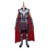 CosplaySky Kids Children Thor: Love And Thunder Thor Cosplay Costume Jumpsuit Cloak Outfits Halloween Carnival Suit