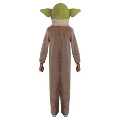 Cossky The Mandalorian Baby Yoda Jumpsuit Sleepwear Cosplay Costume For Kids Children 14 Cossky The Mandalorian Baby Yoda Jumpsuit Sleepwear Cosplay Costume For Kids Children