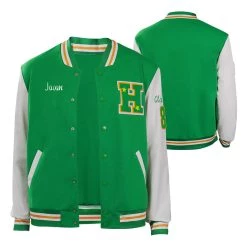 Cossky Stranger Things Season 4 Jonathan Byers Cosplay Costume Baseball Jacket Coat Outfit