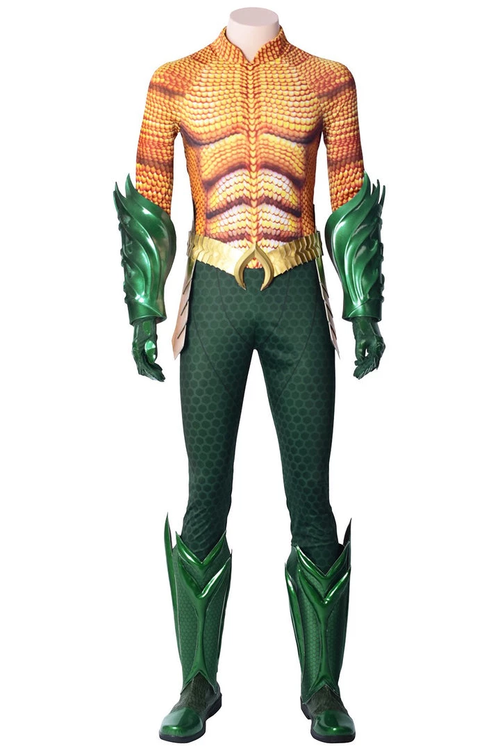 CosplaySky DC Justice League Aquaman Arthur Curry Outfit Cosplay Costume New Arrivals 5 CosplaySky DC Justice League Aquaman Arthur Curry Outfit Cosplay Costume New Arrivals