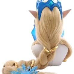 New Cosplaysky League Of Legends Soraka Snowdown Skin Outfit Cosplay Costume Female