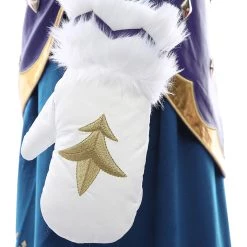 New Cosplaysky League Of Legends Soraka Snowdown Skin Outfit Cosplay Costume Female