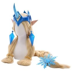 New Cosplaysky League Of Legends Soraka Snowdown Skin Outfit Cosplay Costume Female