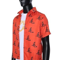 CosplaySky One Punch Man Saitama Oppai Casual Shirt Tee Cosplay Costume 12 CosplaySky One Punch Man Saitama Oppai Casual Shirt Tee Cosplay Costume