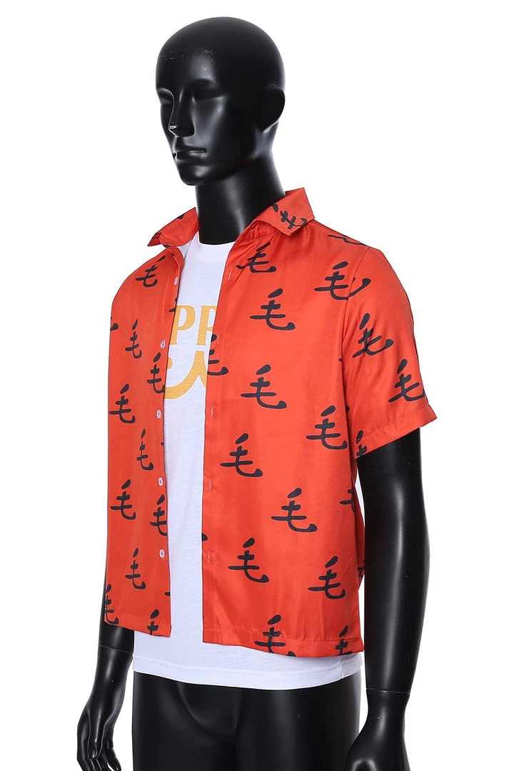 CosplaySky One Punch Man Saitama Oppai Casual Shirt Tee Cosplay Costume 7 CosplaySky One Punch Man Saitama Oppai Casual Shirt Tee Cosplay Costume