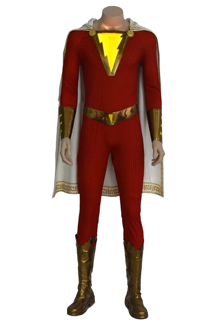 CosplaySky 2019 Movie Shazam Billy Batson Outfit Cosplay Costume Version Two New Arrivals 6 CosplaySky 2019 Movie Shazam Billy Batson Outfit Cosplay Costume Version Two New Arrivals