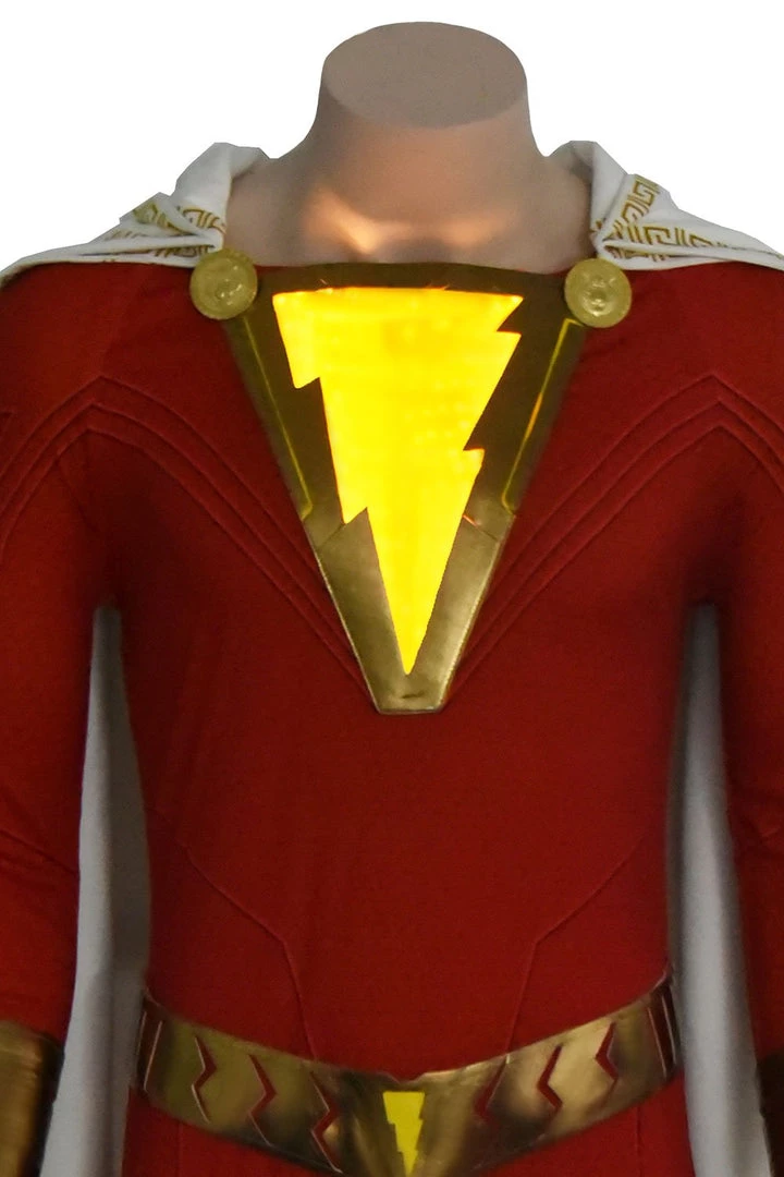 CosplaySky 2019 Movie Shazam Billy Batson Outfit Cosplay Costume Version Two New Arrivals 7 CosplaySky 2019 Movie Shazam Billy Batson Outfit Cosplay Costume Version Two New Arrivals