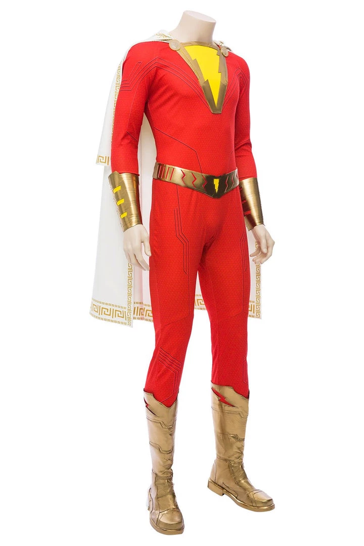 CosplaySky 2019 Movie Shazam Billy Batson Outfit Cosplay Costume Version Two New Arrivals 9 CosplaySky 2019 Movie Shazam Billy Batson Outfit Cosplay Costume Version Two New Arrivals