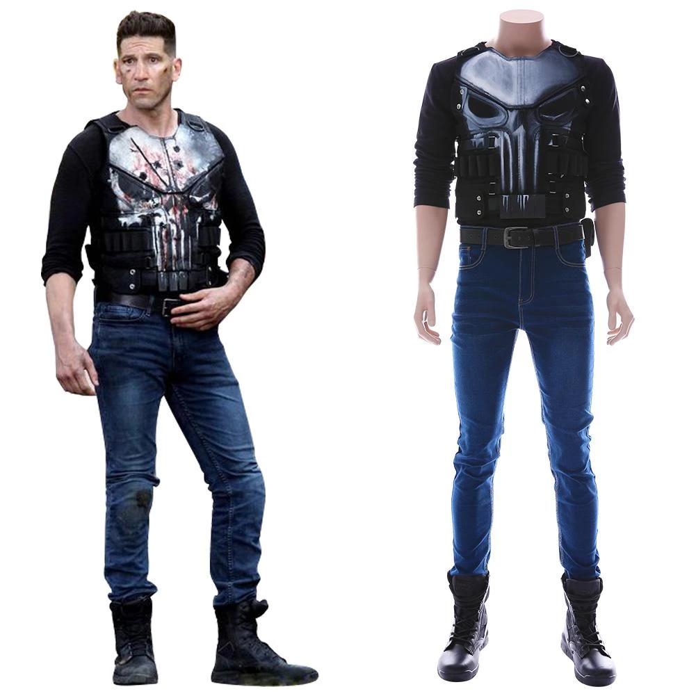 CosplaySky Marvel‘s The Punisher Season 2 Frank Castle Outfit Cosplay Costume New Arrivals 3 CosplaySky Marvel‘s The Punisher Season 2 Frank Castle Outfit Cosplay Costume New Arrivals