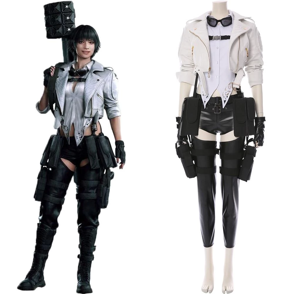 CosplaySky New Arrivals Devil May Cry V DMC5 Lady Mary Cool Halloween Cosplay Costume 3 CosplaySky New Arrivals Devil May Cry V DMC5 Lady Mary Cool Halloween Cosplay Costume