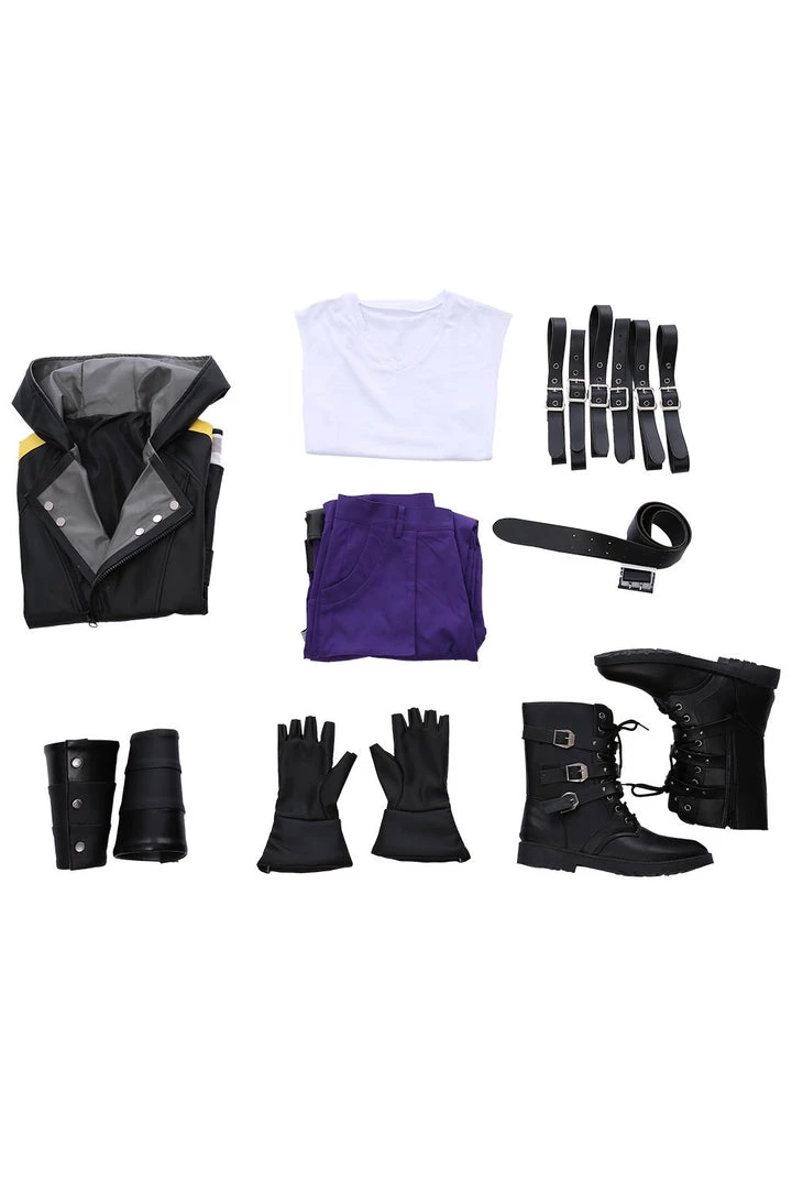 CosplaySky Kingdom Hearts III Riku Outfit Cosplay Costume Version Two 4 CosplaySky Kingdom Hearts III Riku Outfit Cosplay Costume Version Two