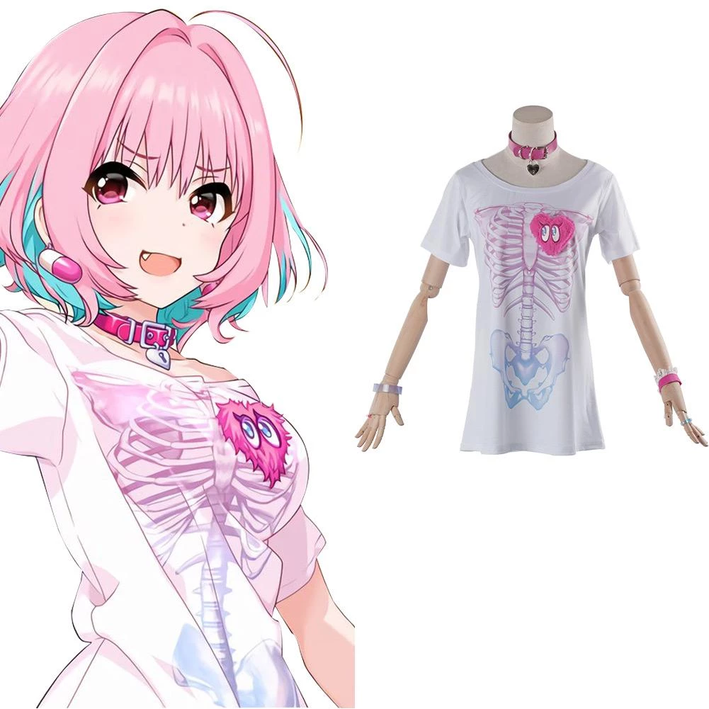CosplaySky New Arrivals The Idolmaster Cinderella Girls Yumemi Riamu Cosplay Costume Ver.B 3 CosplaySky New Arrivals The Idolmaster Cinderella Girls Yumemi Riamu Cosplay Costume Ver.B
