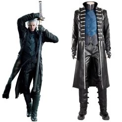 CosplaySky New Arrivals Devil May Cry 5 Vergil Outfit Cosplay Costume
