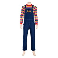 CosplaySky Child's Play Chucky Adult Halloween Carnival Suit Cosplay Costume New Arrivals
